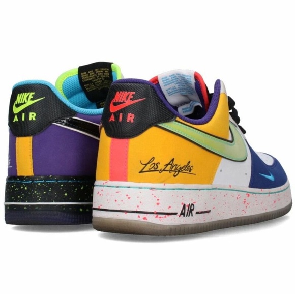 Nike Air Force 1 Colorful Edition Sneakers - Picture 2 of 6